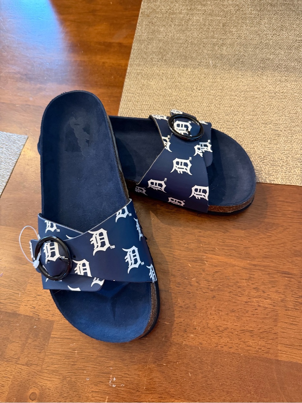Detroit Tigers Baseball Sandals. ‎ Looks like Birkenstock